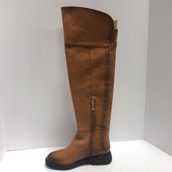 Franco Sarto Brown Over the Knee Boots - Picture 2 of 7